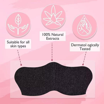 AUSLKA Blackhead Pore Strips,(120 Counts) Blackhead Remover - Deep Cleansing Charcoal Strips - Black Head Nose Strips - Black Head Remover